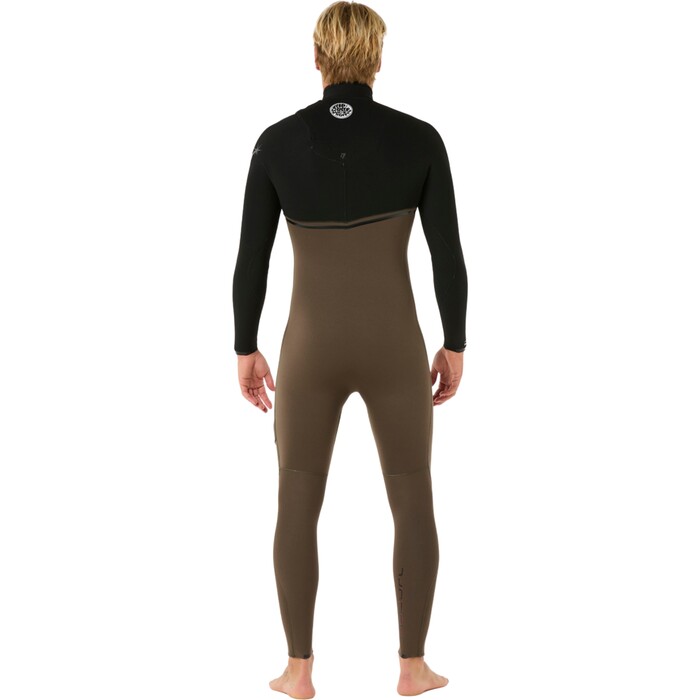 2024 Rip Curl Mens E-Bomb 4/3mm Zip Free Wetsuit 14TMFS - Deep Rock